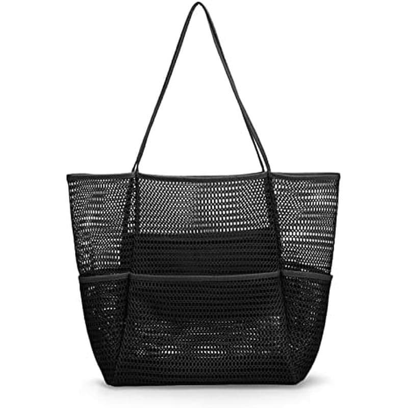 Bolsa De Praia Tainehs – Sacola De Malha Para Vaion Roupas Mulheres Piscina Viagens Família Cruise Essentials 2026