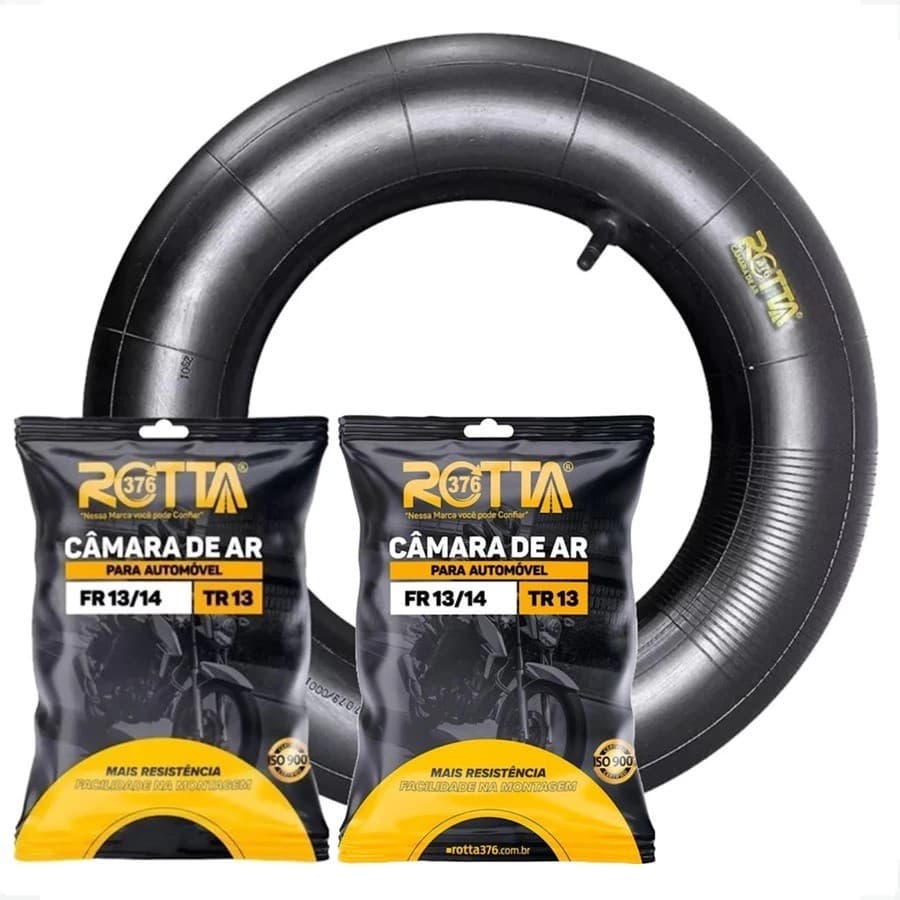Kit 2 Câmaras De Ar Aro 13/14 Camara De Carro