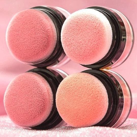 Novo estilo preguiçoso blush almofada blush reparação fosco não-Take-Off impermeável à prova de suor desempenho integrad