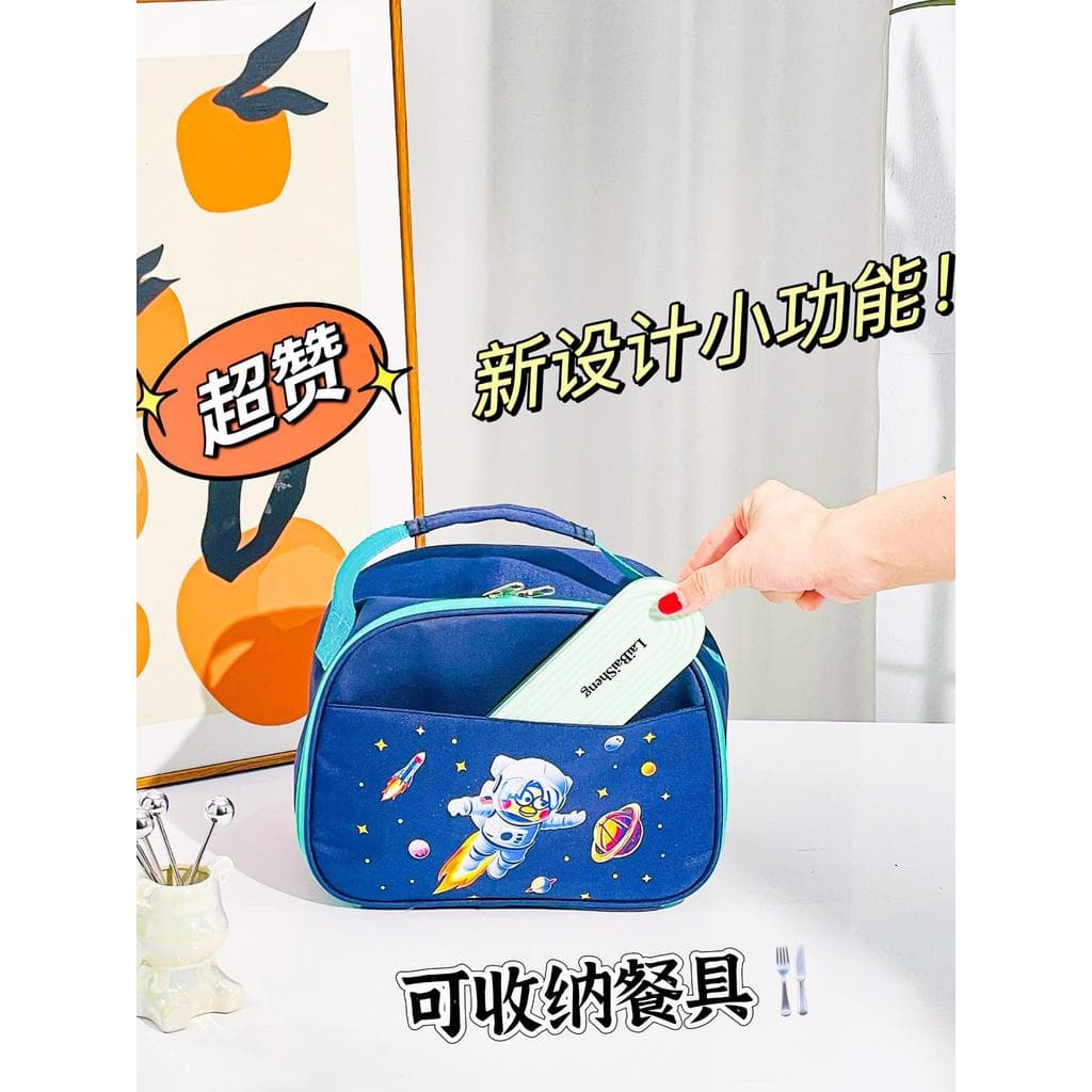 Lancheira isolada sacola lancheira infantil estudantes da escola primária lancheira sacola sacola lancheira diabo