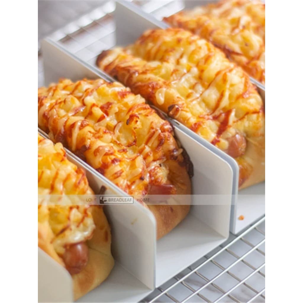 Branco antiaderente alemão porco cortar pão molde porco cortar pão Baguette cachorro-quente em forma de U pão embrião Cr