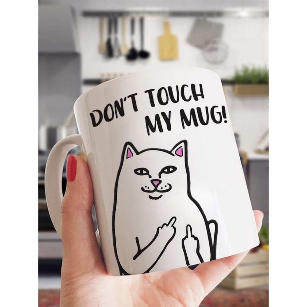 Dedo médio gato barato gato ripndip caneca Street Wear criativo copo de café da manhã copo de leite presente de café dom