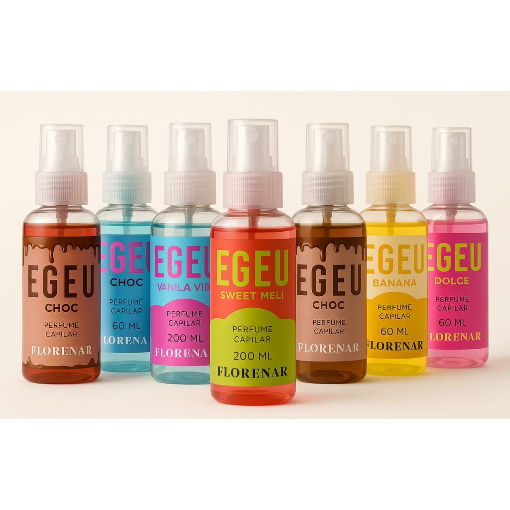 Perfume Capilar Feminino EGEU – Essência Exclusiva para os Cabelos Hair Splash
