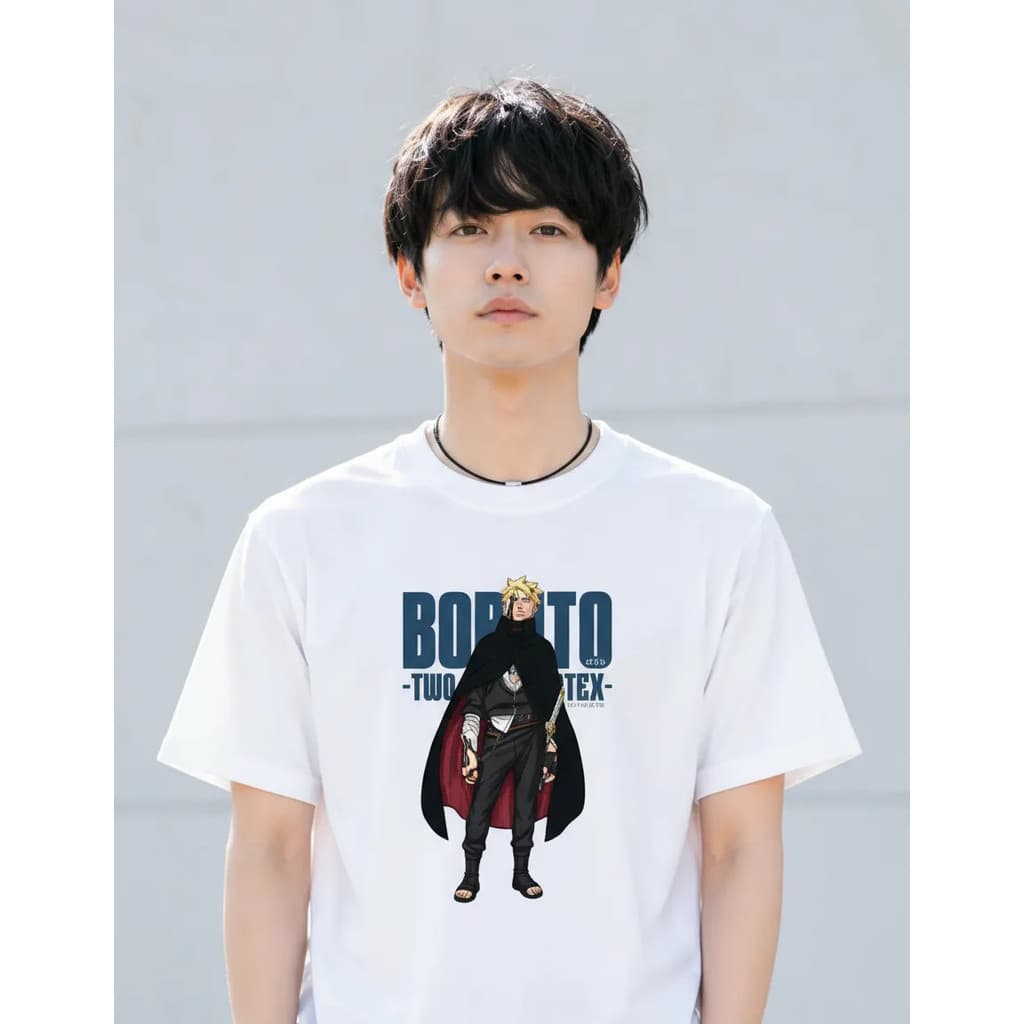 Camisa Camiseta Personagem Anime Boruto