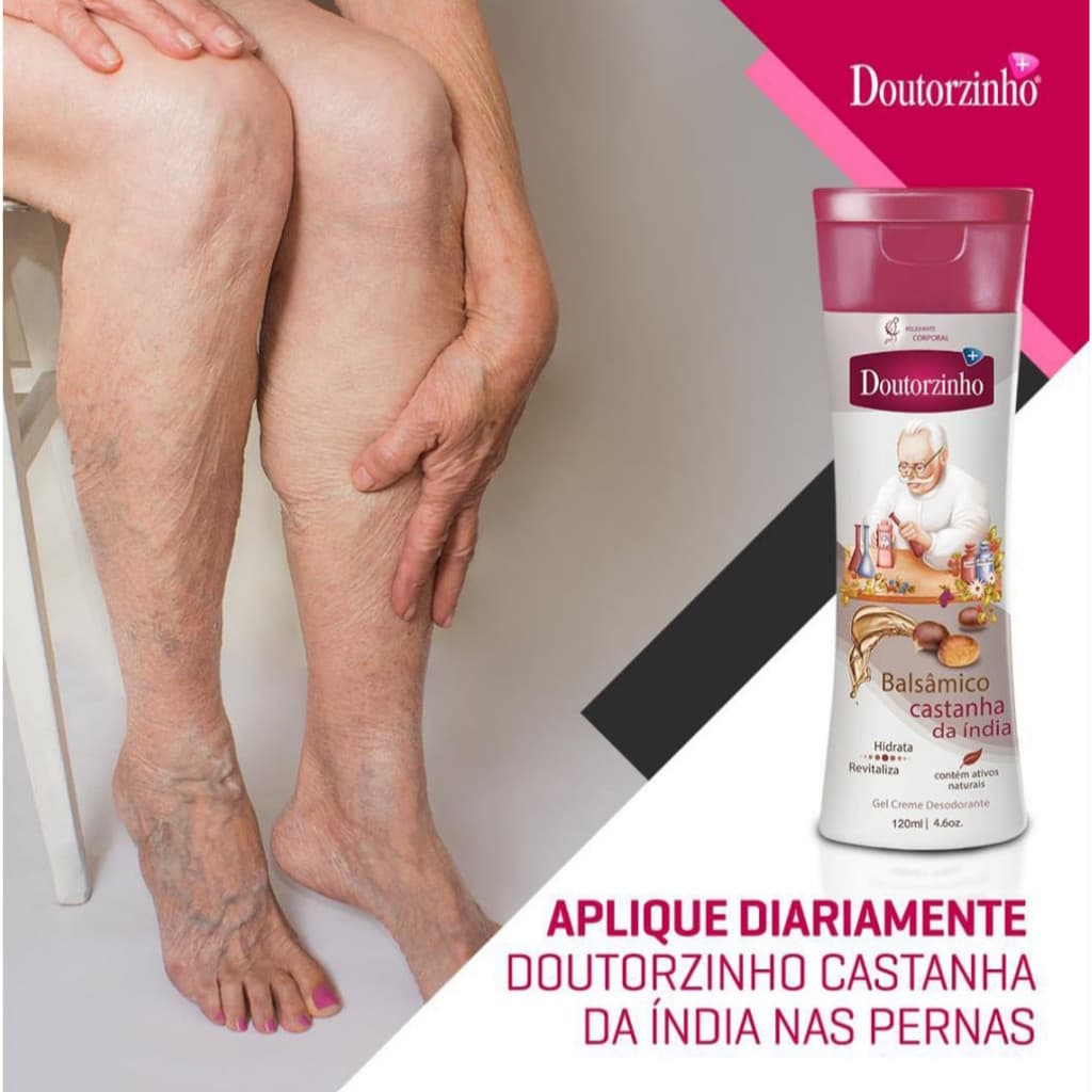 DOUTORZINHO BALSÂMICO CASTANHA DA INDIA - 120 ML