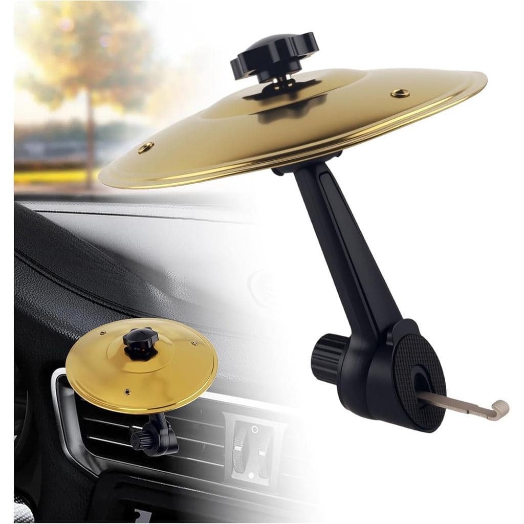 Cymbal para Saída de Ar do Painel do Carro, Peças de Cymbal para Saída de Ar com Design Divertido e Rotação de 360 Graus