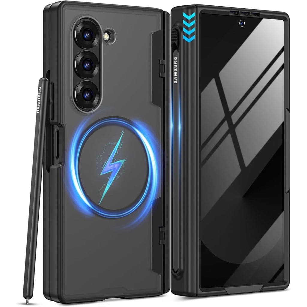 Capa VEGO para Z Fold 6 com Suporte para S Pen [Compatível com Magsafe] [Protetor de Tela Integrado] [Proteção da Dobrad