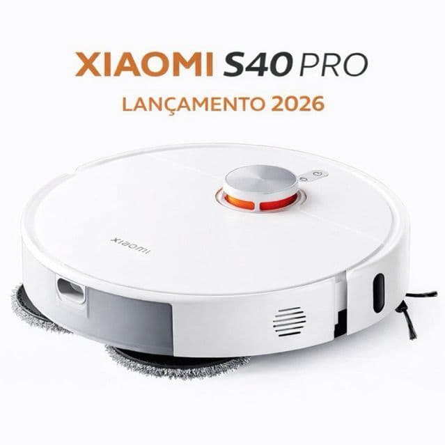 Robo Aspirador Xiaomi S40 Pro | Bivolt 15.000Pa