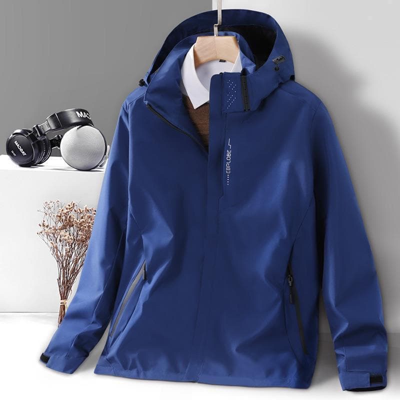 Jaqueta Fina Masculina Exterior Casual Manga Longa
