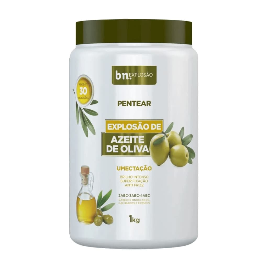 Beleza Natural Azeite de Oliva - Creme de Pentear 1Kg