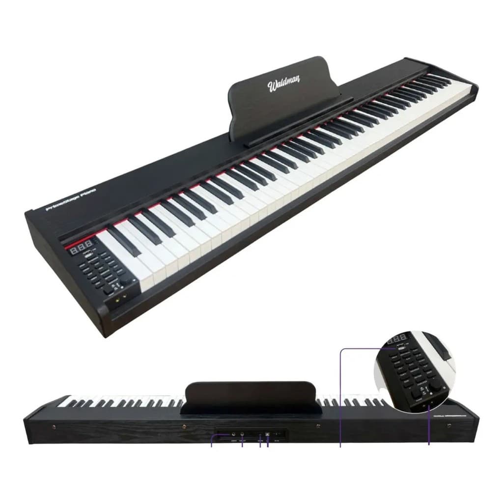 Piano Digital Waldman PrimeStage WPS-88 88 Teclas