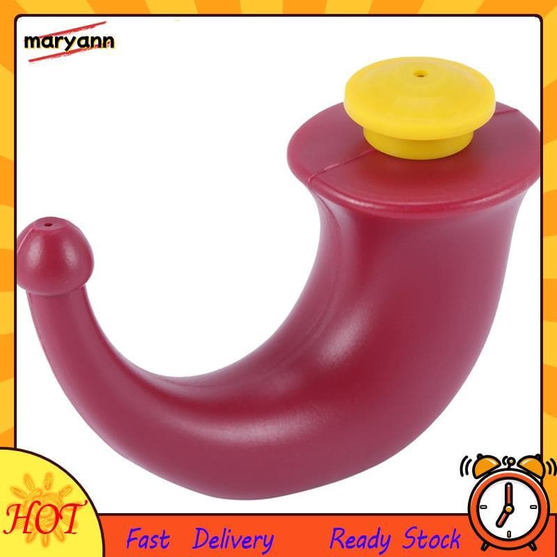 Yoga Nasal Neti Pot Enxágue Sistema De Lavagem De Nariz Sinusais Irrigação 200mL