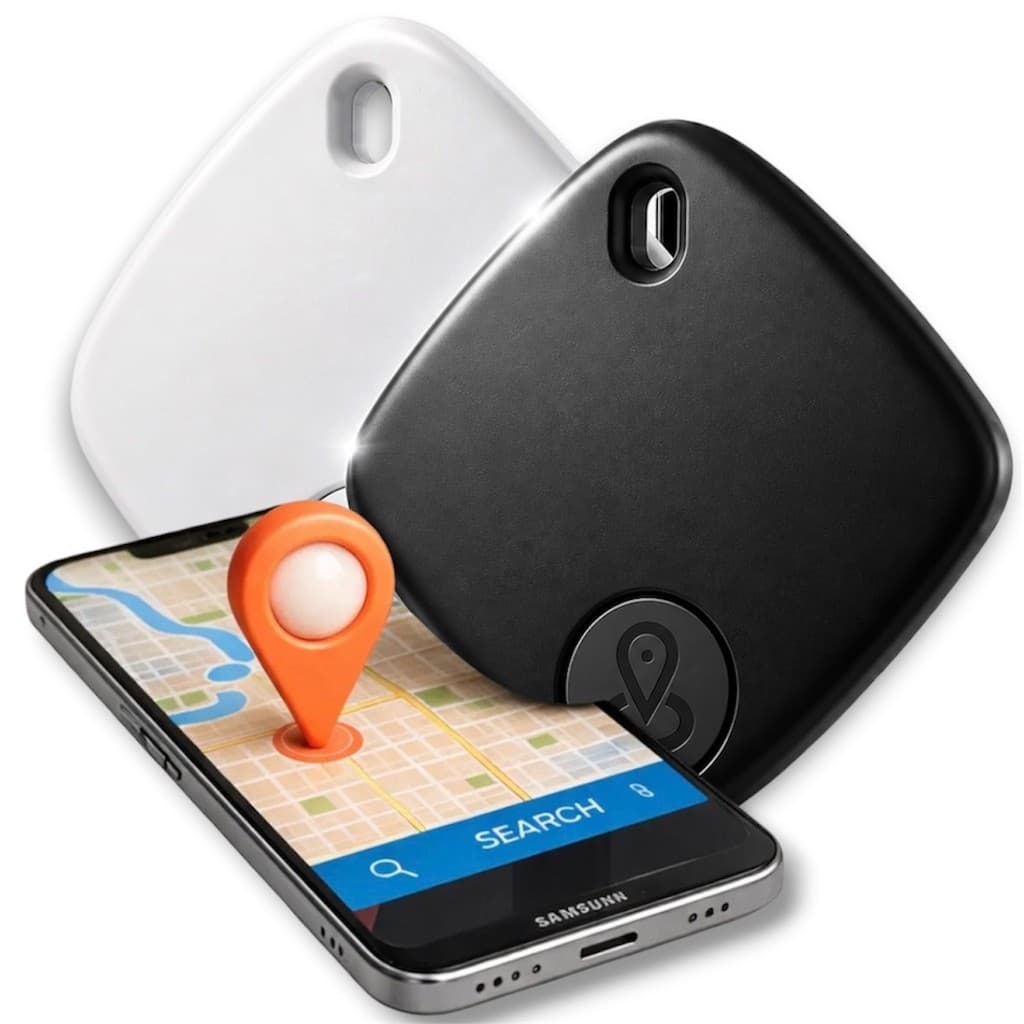 2x Localizador Rastreador Smart Tag Tipo AirTag Homologado Apple Find My Bluetooth Monitoramento Em Tempo Real Kit 2un