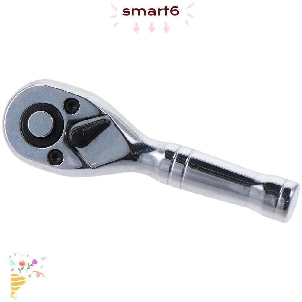 Catraca Atarracada SMART Drive , Chave De Cabeça Quadrada De 1/4 72 Dentes , Mini Soquete De Bidirecional