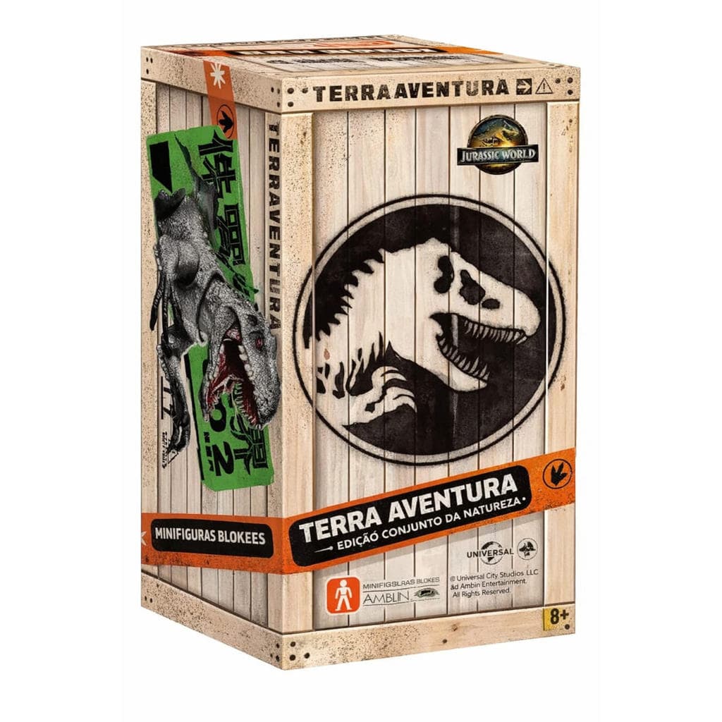 Boneco Jurassic World Terraventura TS 2 - Sortido - Blokees