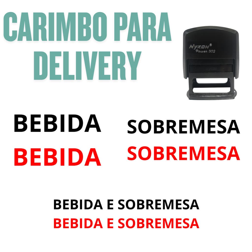 Carimbo Automático para Delivery