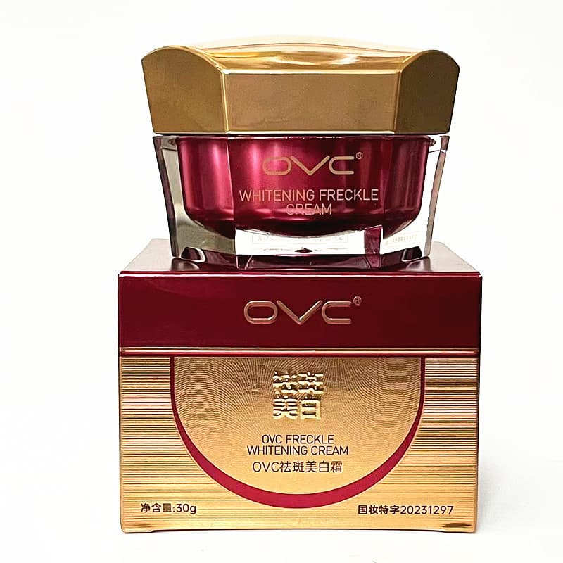 Frete grátis creme clareador para remoção de sardas OVC 30g creme de remoção amarela para remoção escura creme noturno