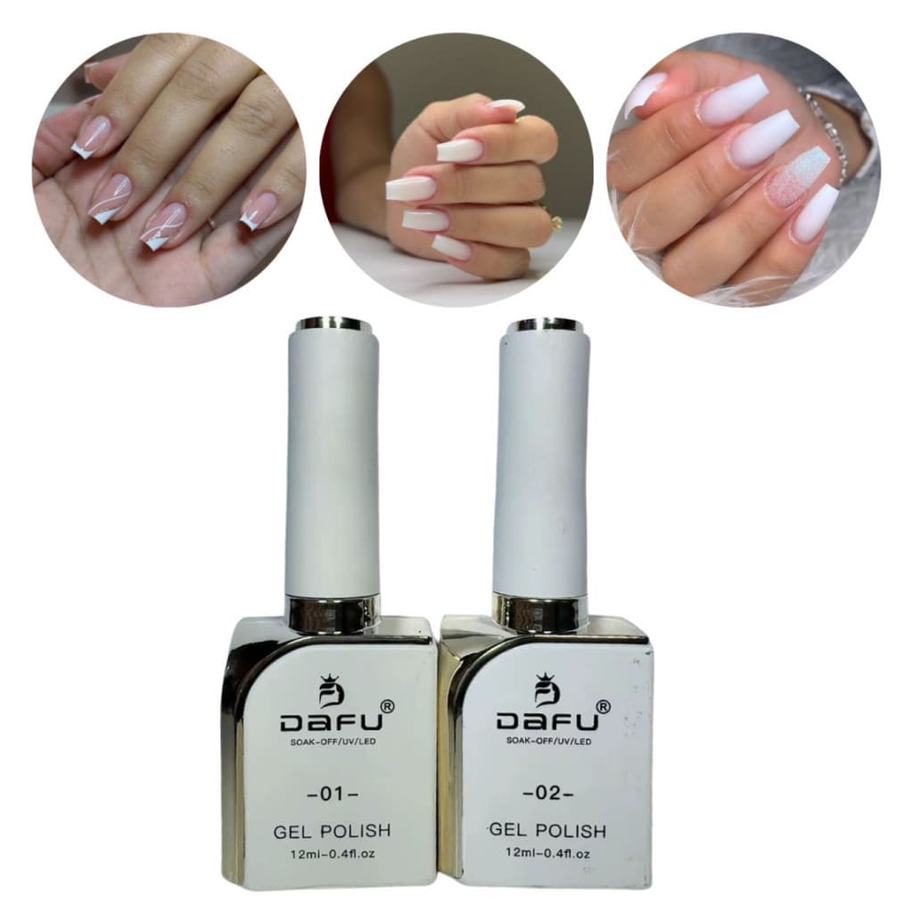 Kit Esmaltes Em Gel Tons Francessinha Max Dafu