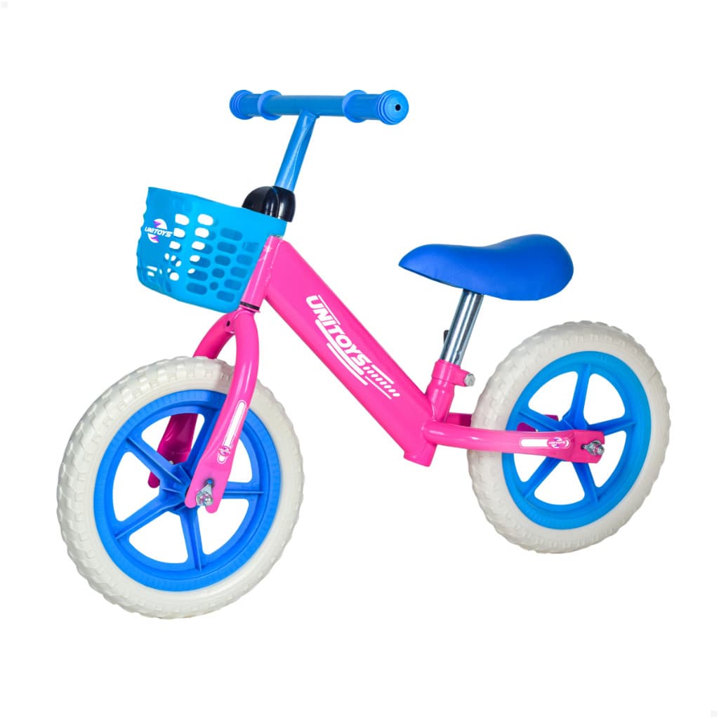 Bicicleta de Equilíbrio Infantil Aro 12 UniToys  balance Bike Sem Pedal 18+ Meses