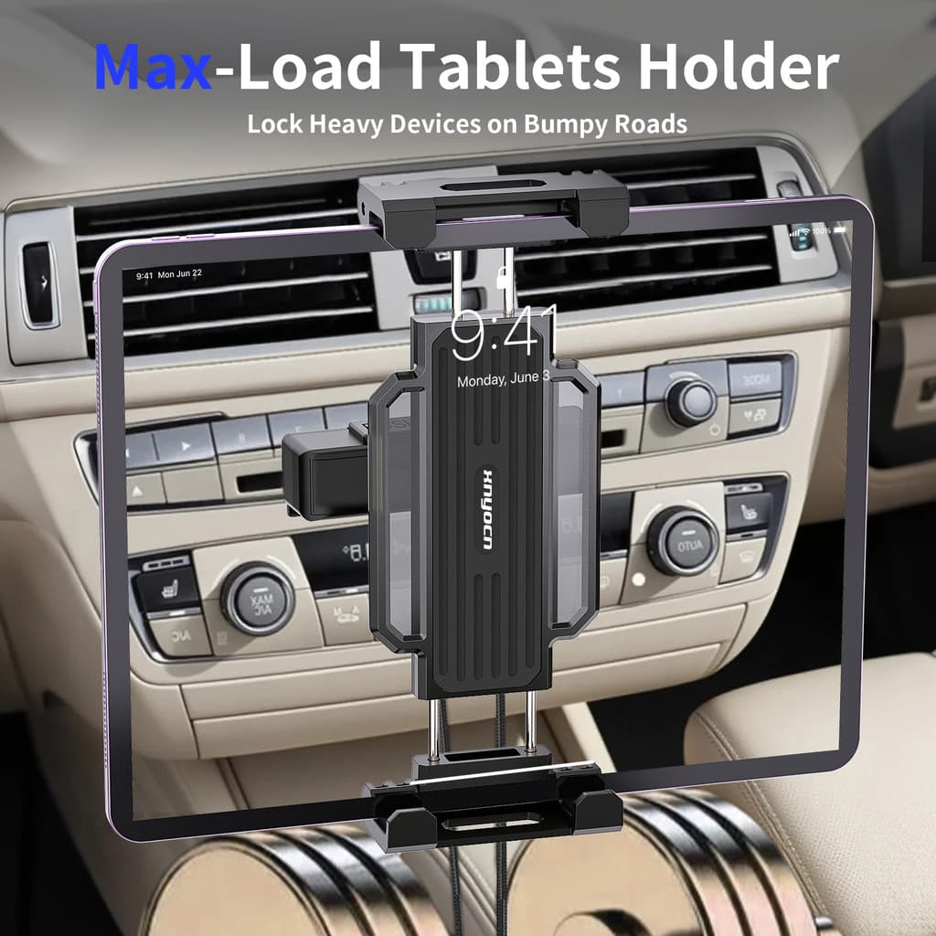 Suporte Universal Para Montagem Em Slot De CD De Carro Dispositivos De 4 A 13 Polegadas , Punho De Braçadeira Seguro E E