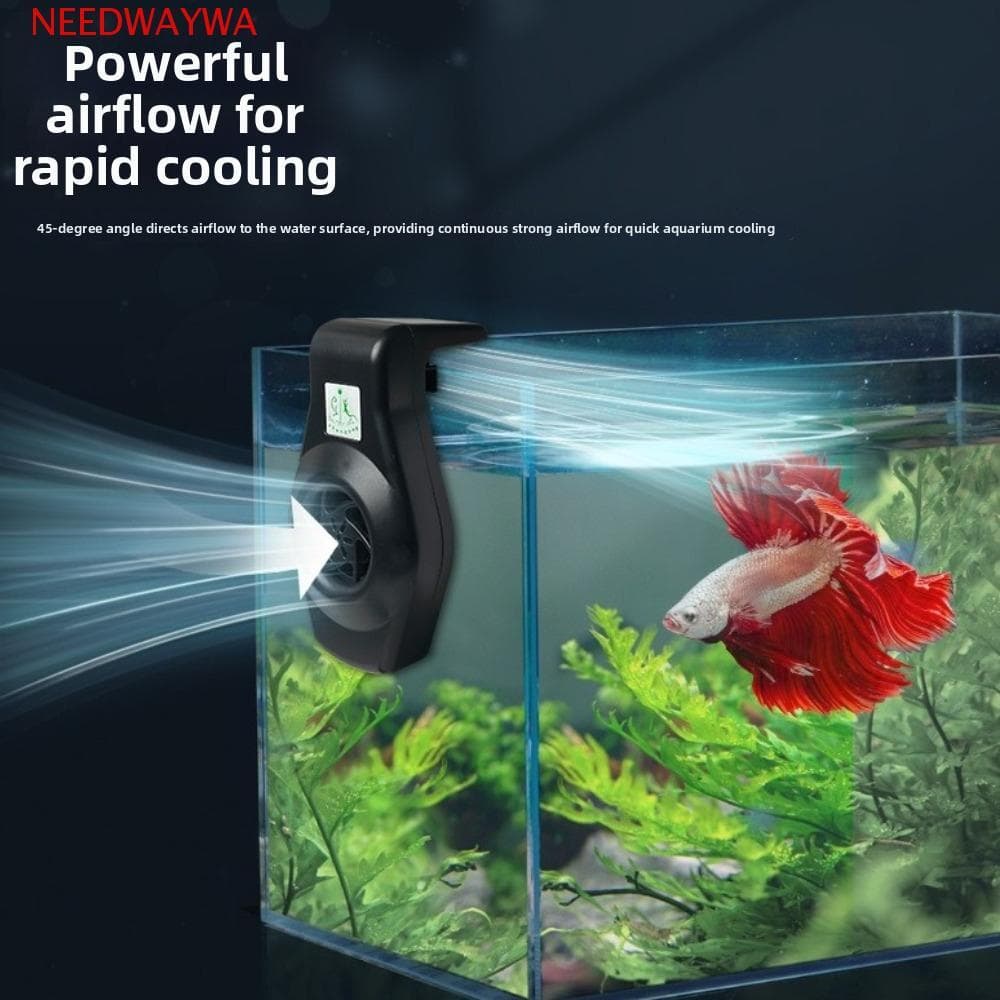 Ventilador De Resfriamento De Aquário NEEDWAYWA , Mini USB Silencioso Montado Na Parede , Ajustável Com Eficiência Energ