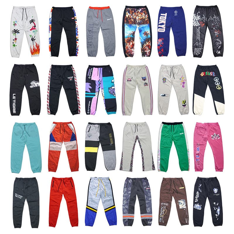Coleção bonita e moderna de estilos diversos! R REASON American Street Skate Print Fleece Calça esportiva Casual Calça d