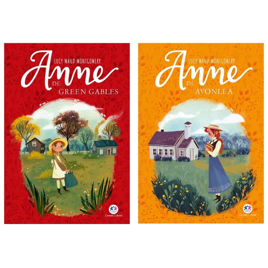 Kit 2 Livros  - Anne de Green Gables e Anne de Avonlea - Livros 1 e 2