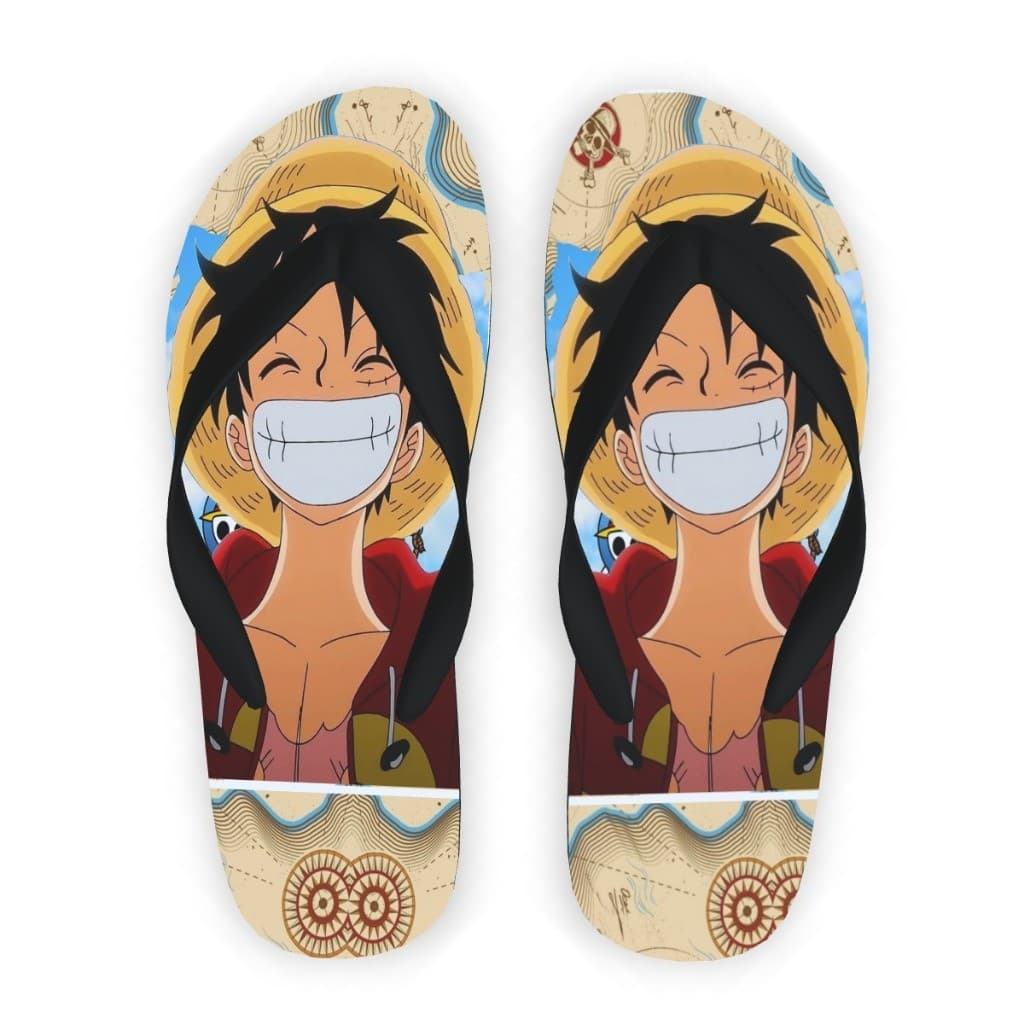 CHINELO ADULTO E INFANTIL ONE PIECE LUFFY ZORO SANJI NAMI FRANKY NICO ROBIN ACE Preço baixo