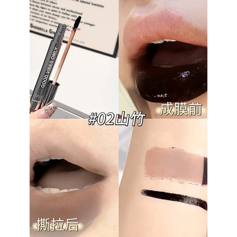 Estilo americano destacável delineador labial bloqueio cor Peel-off brilho labial de longa duração cor- deixando tingido