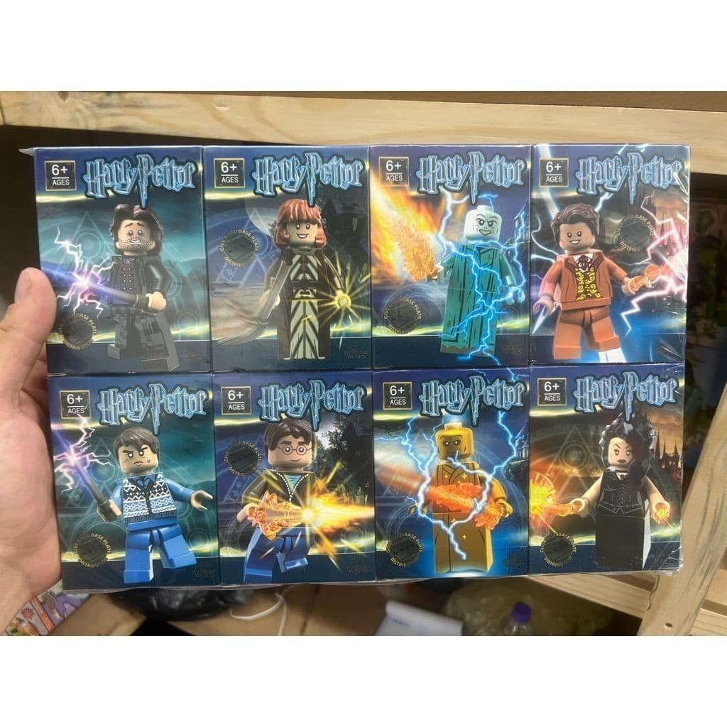 KIT LEGO HERRY POTTER 8 PERSONAGENS EXCLUSIVOS - ENVIO IMEDIATO