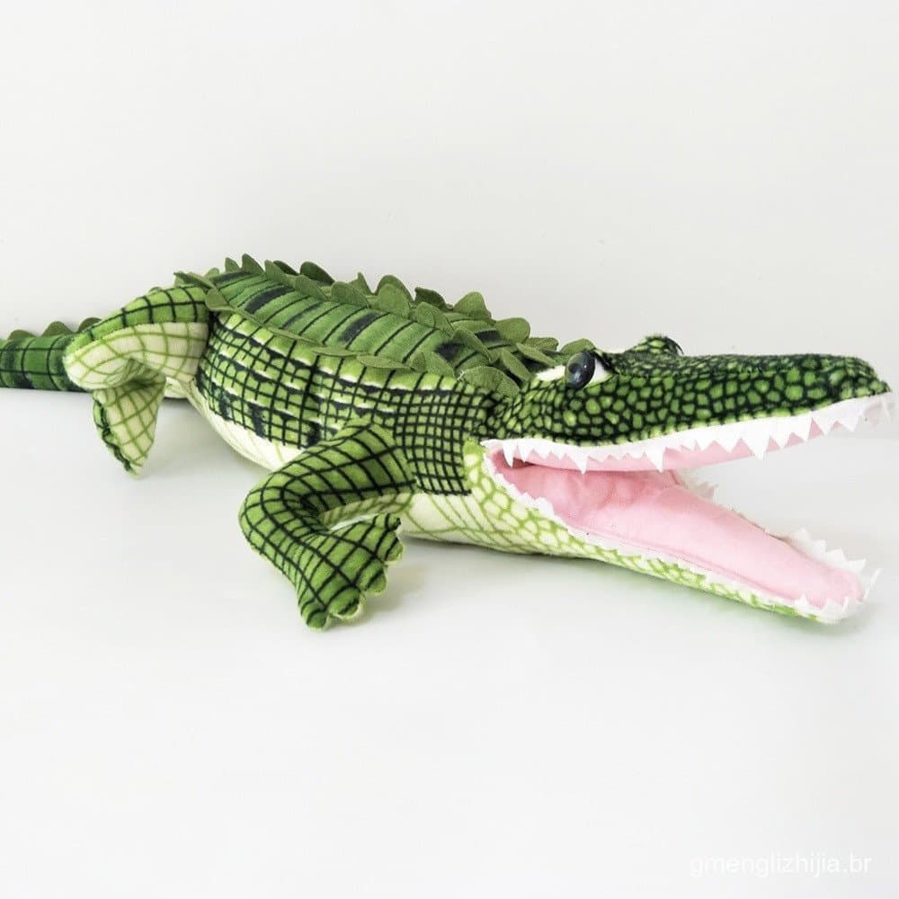 Boca Grande Crocodilo Crianças Brinquedo De Pelúcia Para Presente De Aniversário De Natal