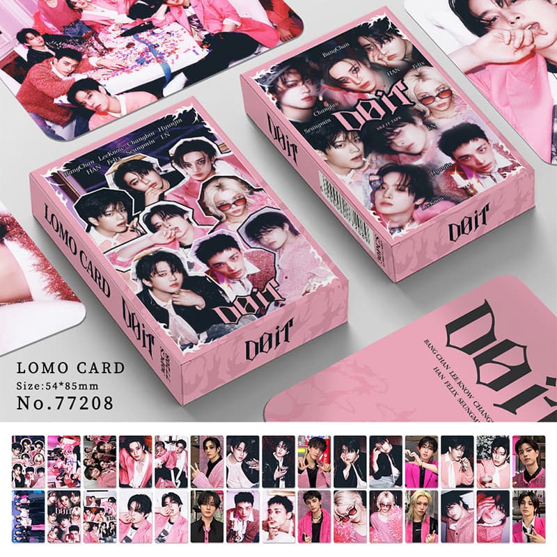 30 peças/caixa Photocards Stray Kids DO IT KPOP LOMO Card Collection Card KZFB