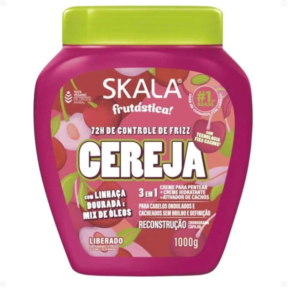SKALA CREME TRATAMENTO CEREJA 1KG