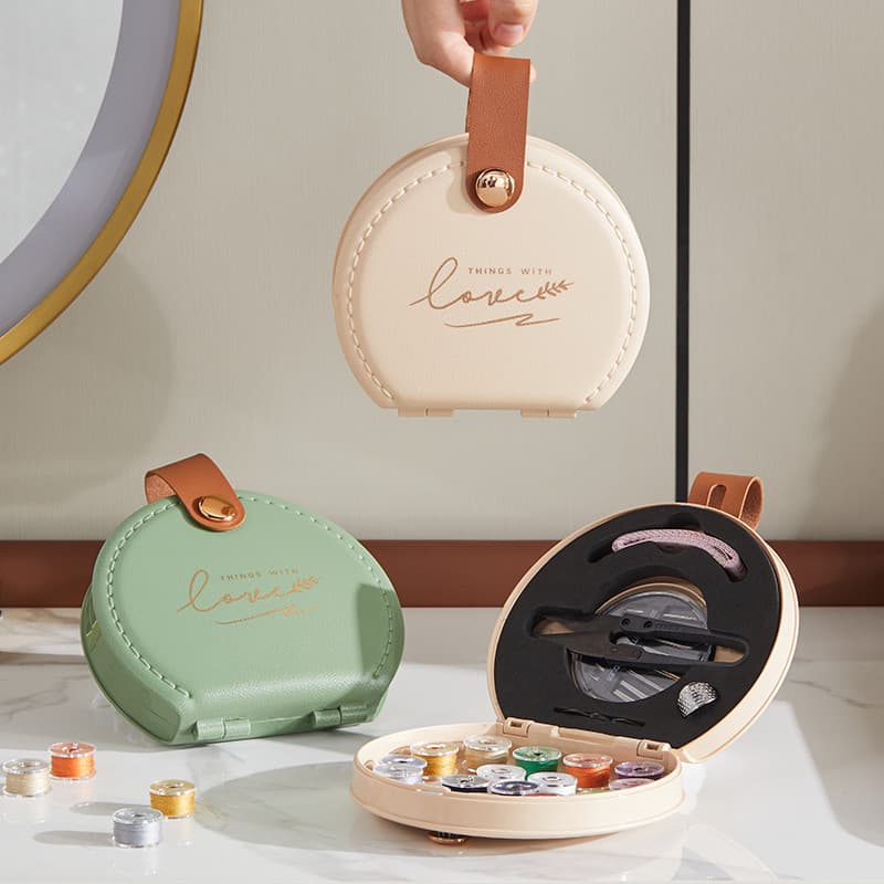 Caixa de costura high-end multifuncional boa alta qualidade Kit de costura doméstico prático high-end dormitório caixa d