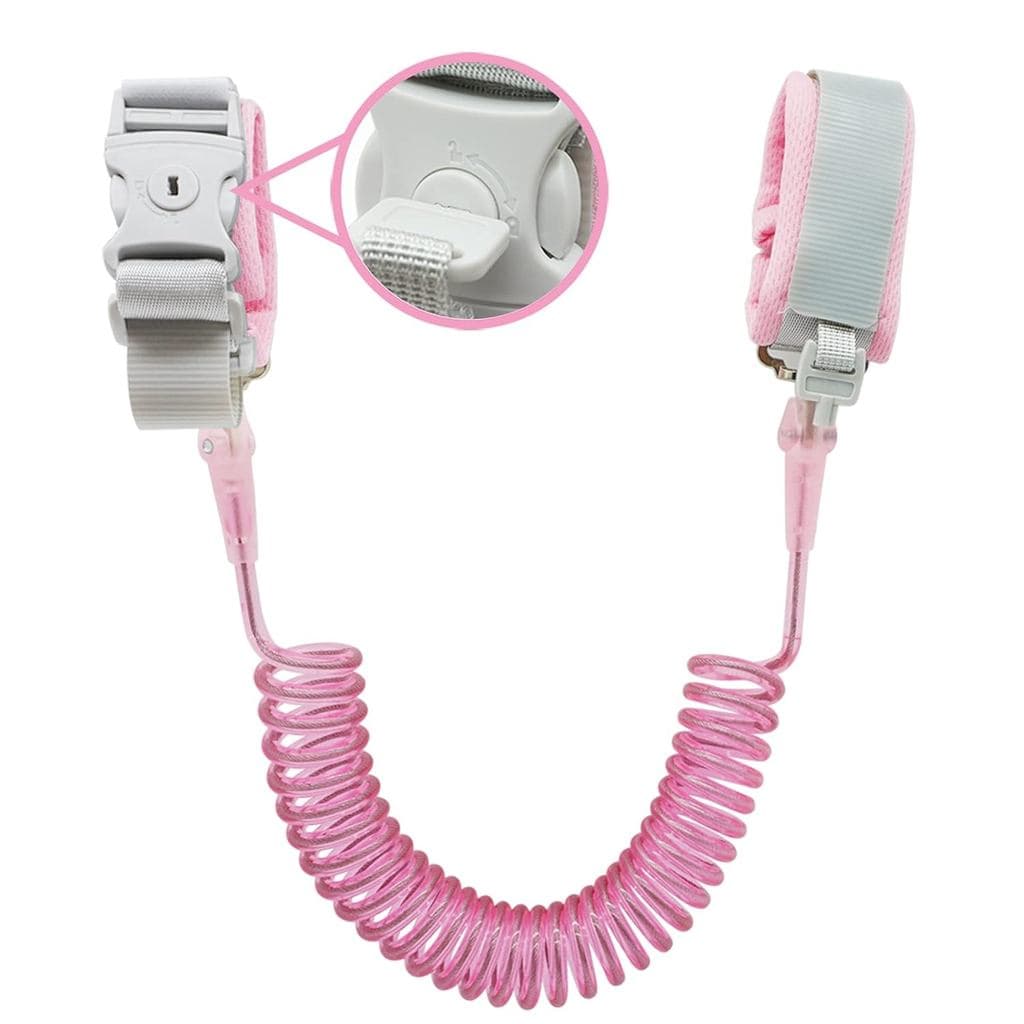 Pulseira Anti-Perda (2,5 metros), Pulseira Respirável Socub para Segurança Infantil, Pulseira para Crianças com Fecho de