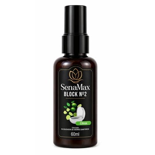 Bloqueador Odores Banheiro Sanitário Citrus 60ml Controle Elimina Cheiro Ambiente