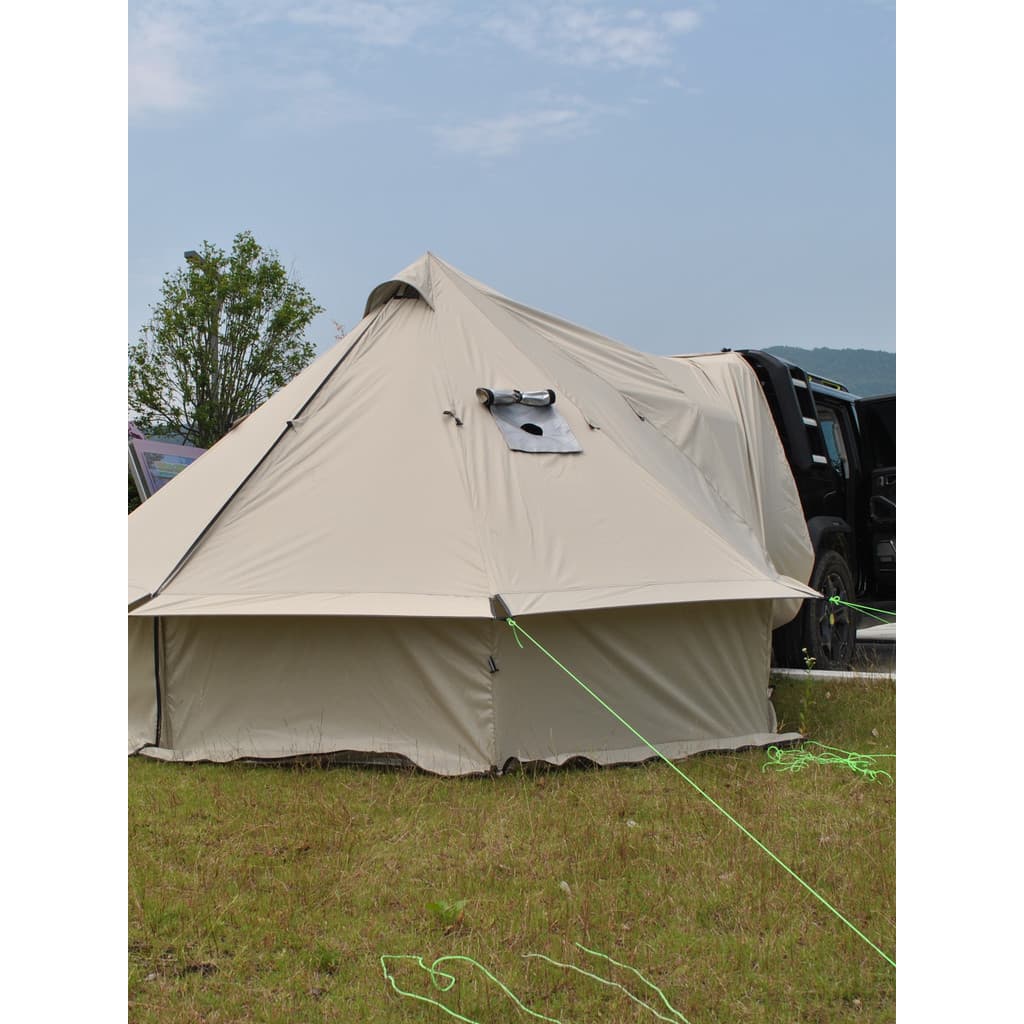 Tenda Yurt traseira para 8 pessoas, barraca de chaminé traseira, barraca de fogão a lenha traseira, barraca traseira Yur