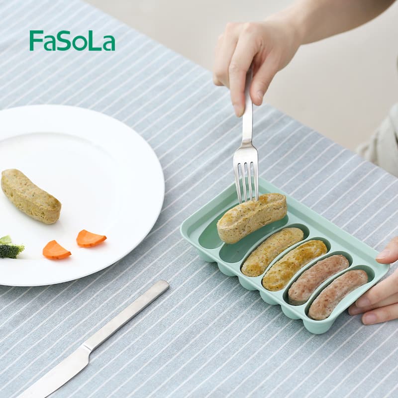 Fora do Japão FaSoLa Pedido Original!Ovo salsicha salsicha DIY molde salsicha almôndega comida complementar Silicone mol