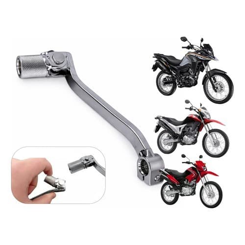 Pedal De Câmbio Ponta Retrátil Bros 125 Bros 150 160 Xre 190