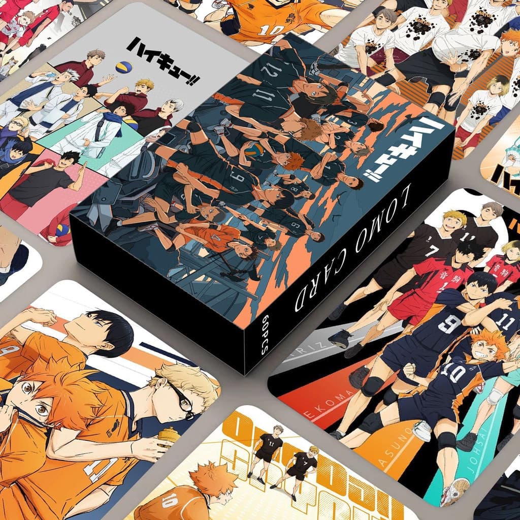 2023 Haikyuu ! Cartão Postal Lomo 60pcs/box
