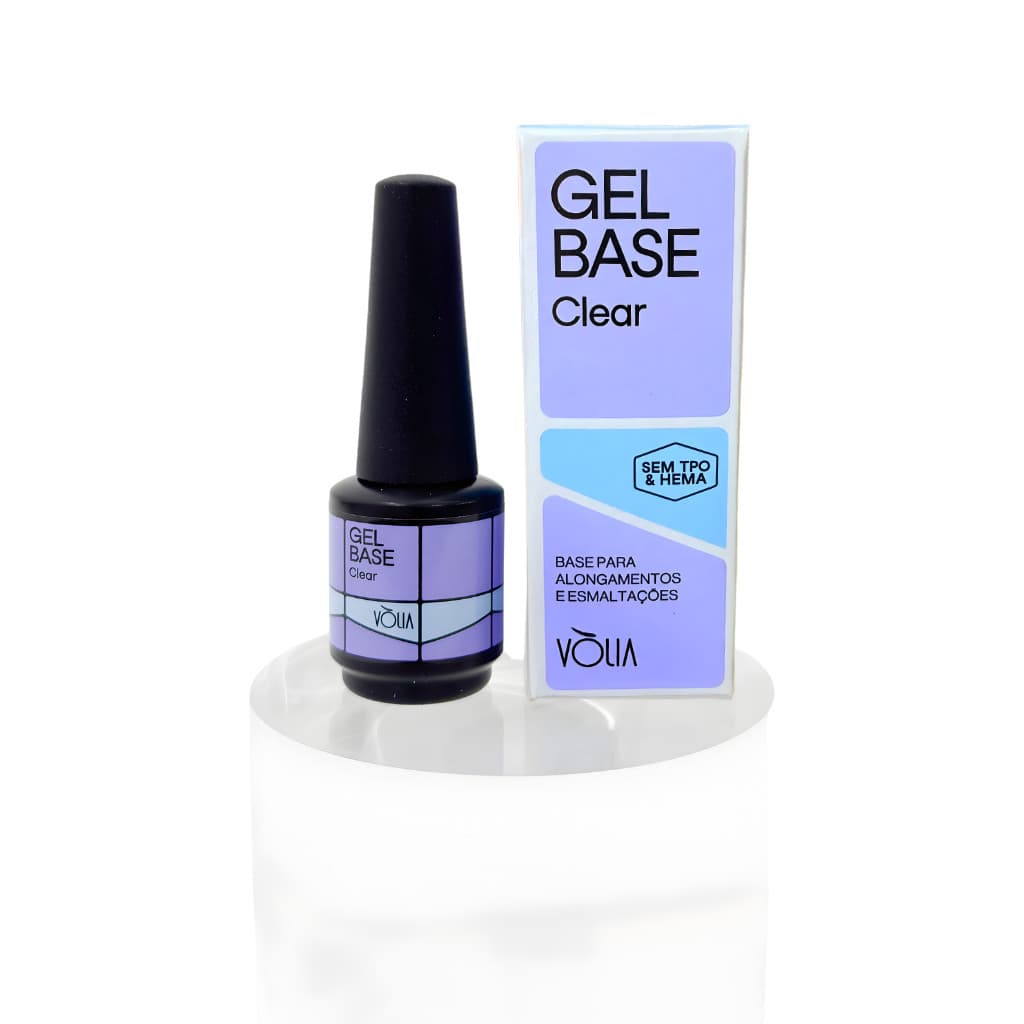 Gel Capa Base Frasco Vòlia 9g Auto Nivelante Sem Hema e TPO