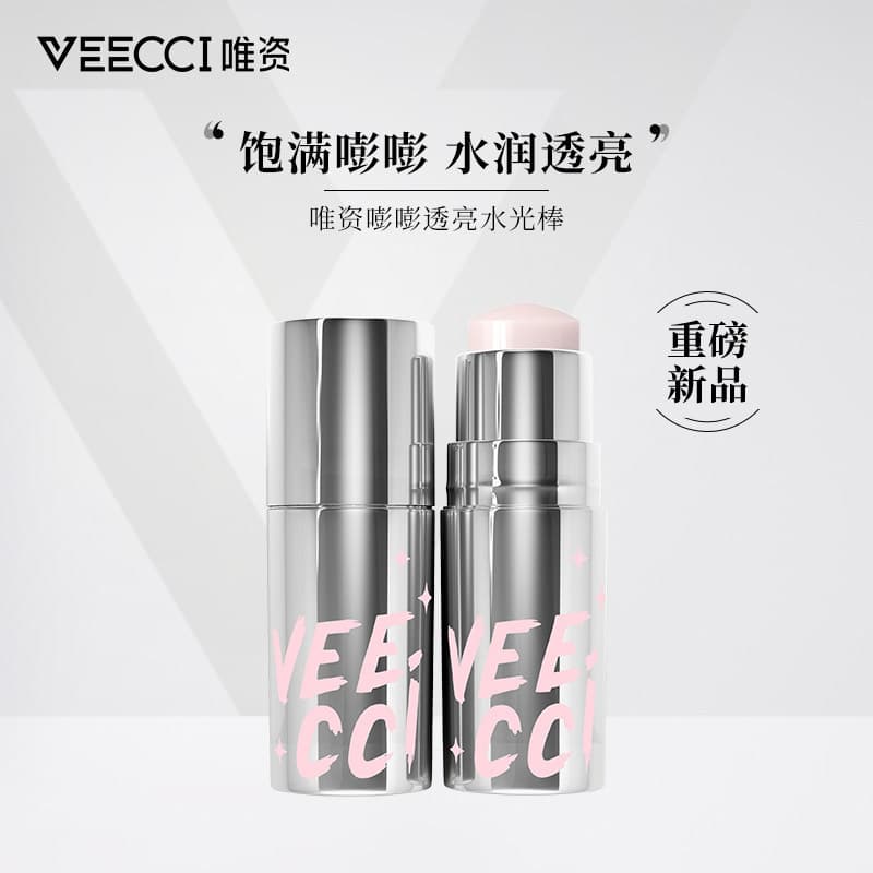 VEECCI VEECCI VEECCI Translúcido Water Gloss Stick Iniciante Sensação Transparente Um Creme Multiuso Contorno Modificado
