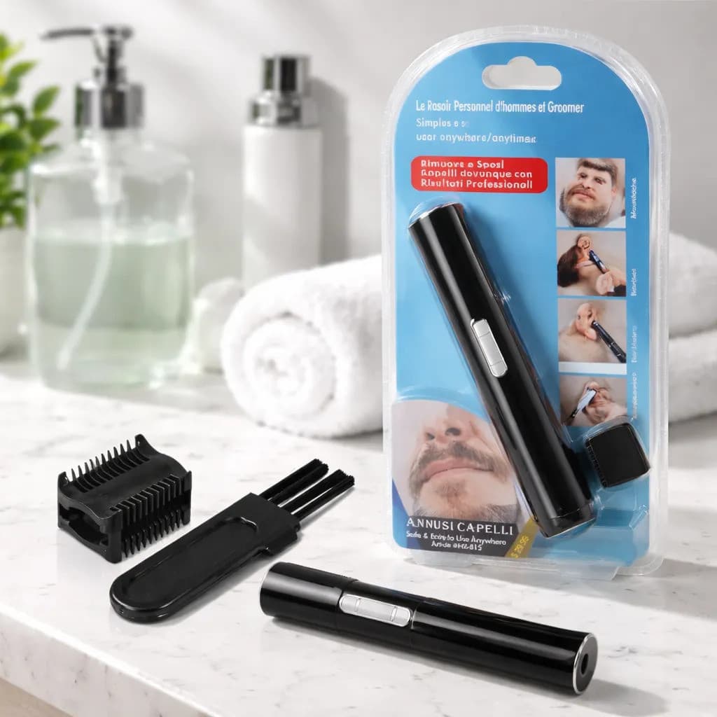 Depilador Aparador Masculino Facial Pelos Sobrancelhas Nariz