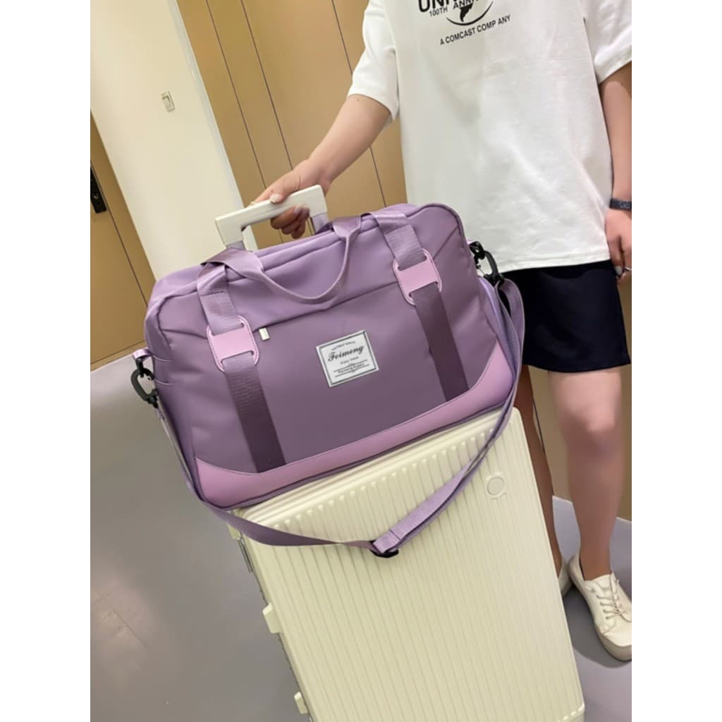 Bolsa feminina novo estilo 2023 bolsa mensageiro separação seca e molhada bolsa de natação bagagem de mão bolsa de ginás