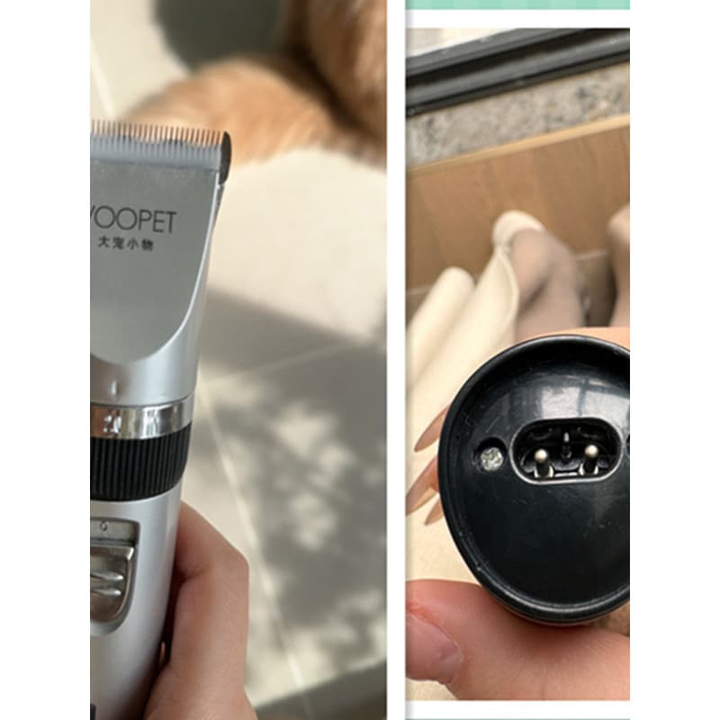 Adequado para animais de estimação grandes/VOOPET máquina de cortar cabelo elétrica 8609 carregador cabo de carregamento