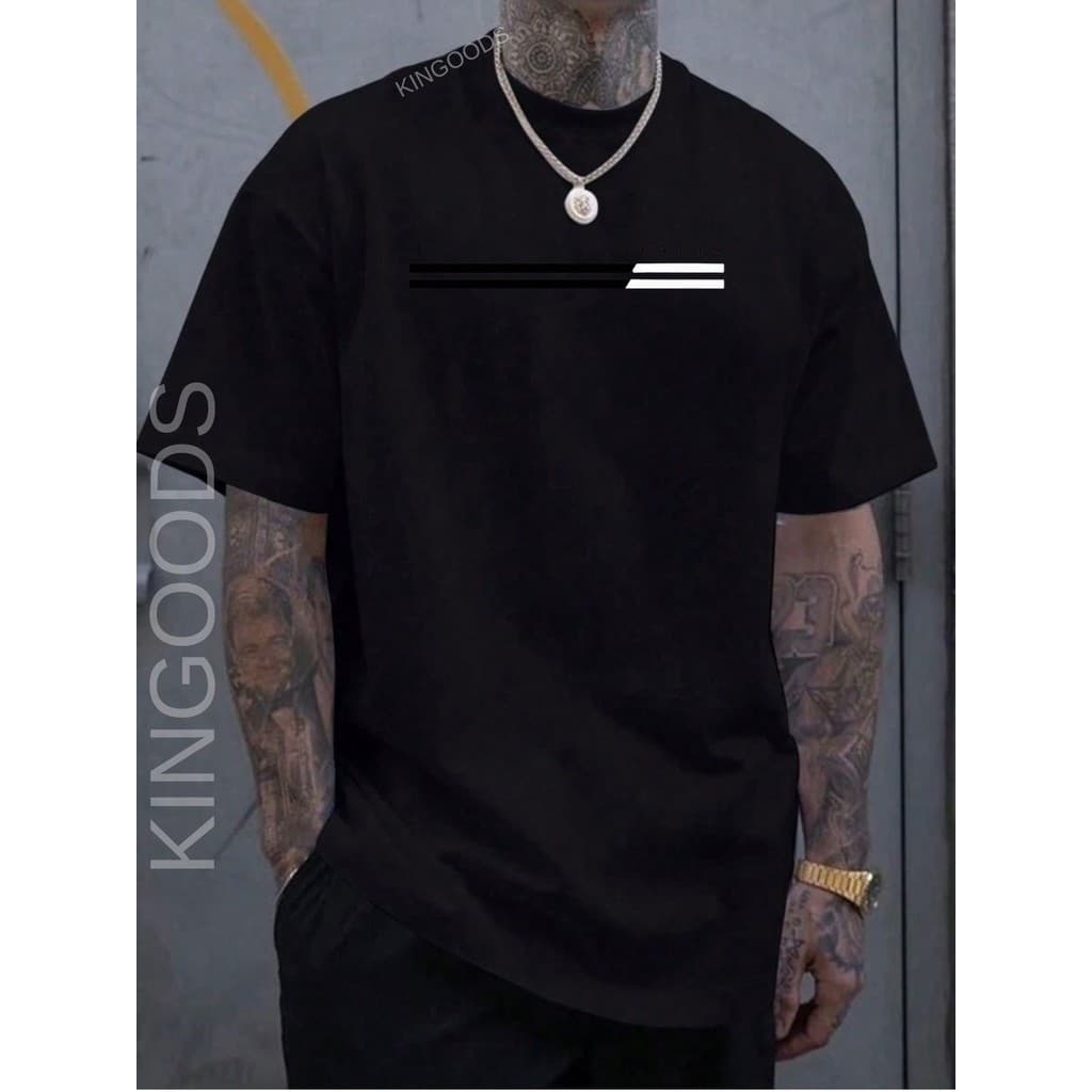 Camiseta Masculina Paris PB listra Camisa Estampada Lançamento