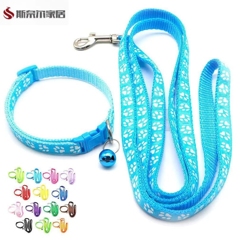 Coleira para gatos, coleira para gatos, coleira para gatos, cachorro, gato, garra com corda de sino, coleira pequena par