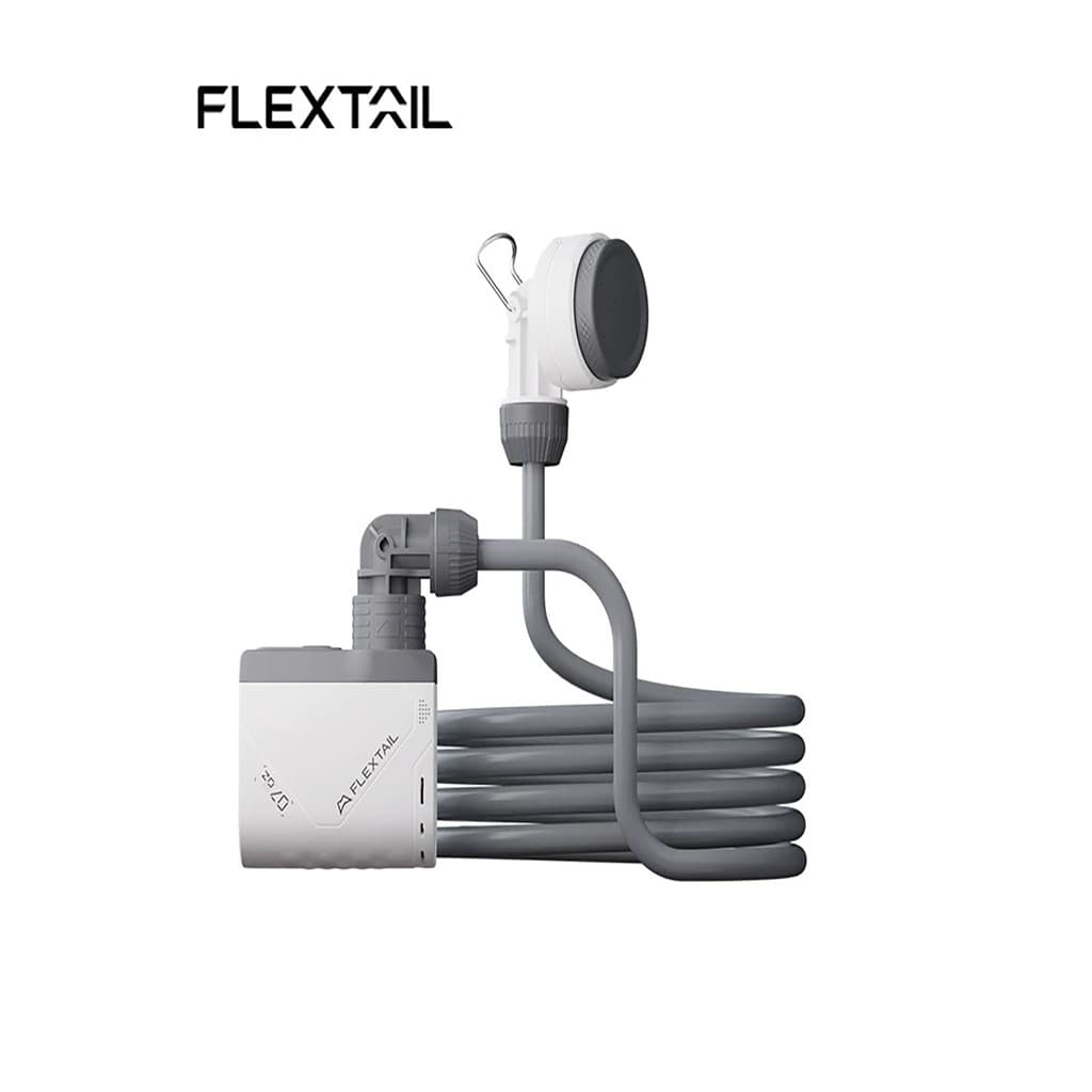 FLEXTAIL segunda geração Fishtail ao ar livre portátil bomba elétrica chuveiro acampamento chuveiro elétrico dormitório