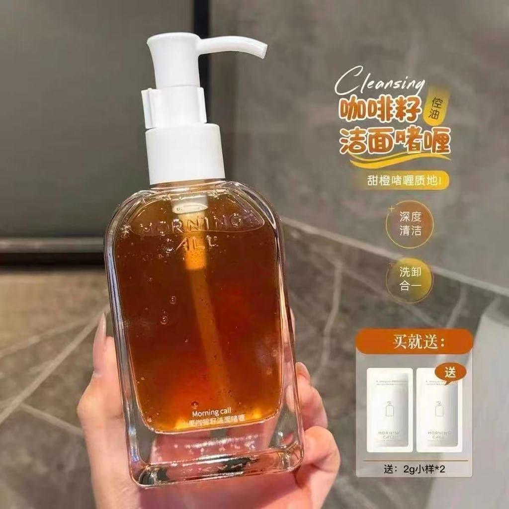 Gel de limpeza de partículas de café, chamada matinal, Remove cravos, limpeza Facial, mel, hidratante suave, linha insti