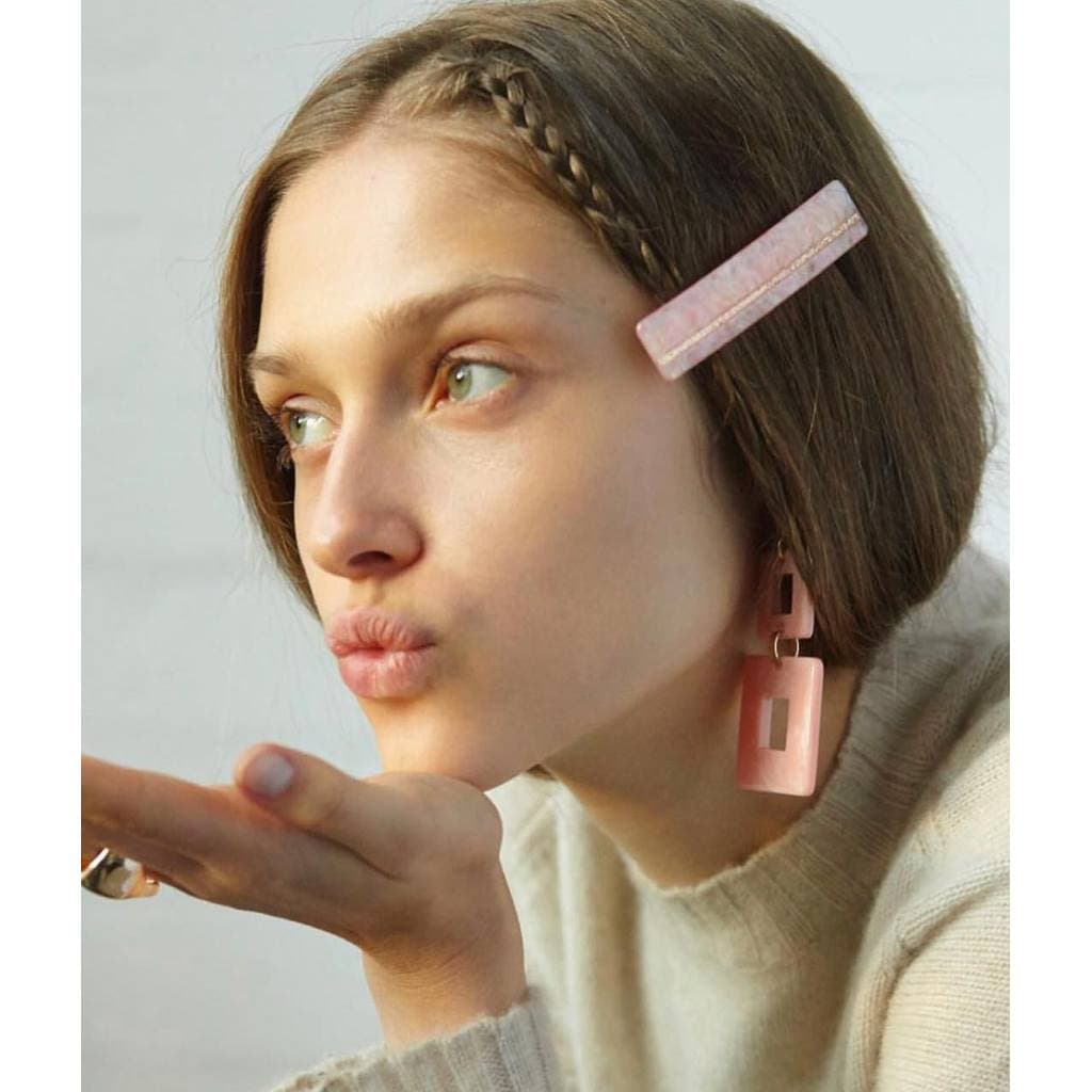Xixi molho Retro pedido de exportação Glitter requintado piscando All-Match menina coração tira Horizontal primavera cli